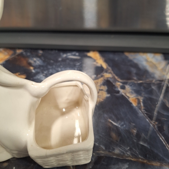 Vintage Napco Ceramic Victorian Ladies In Fancy Dresses And Bonnets Planters - Picture 10 of 13